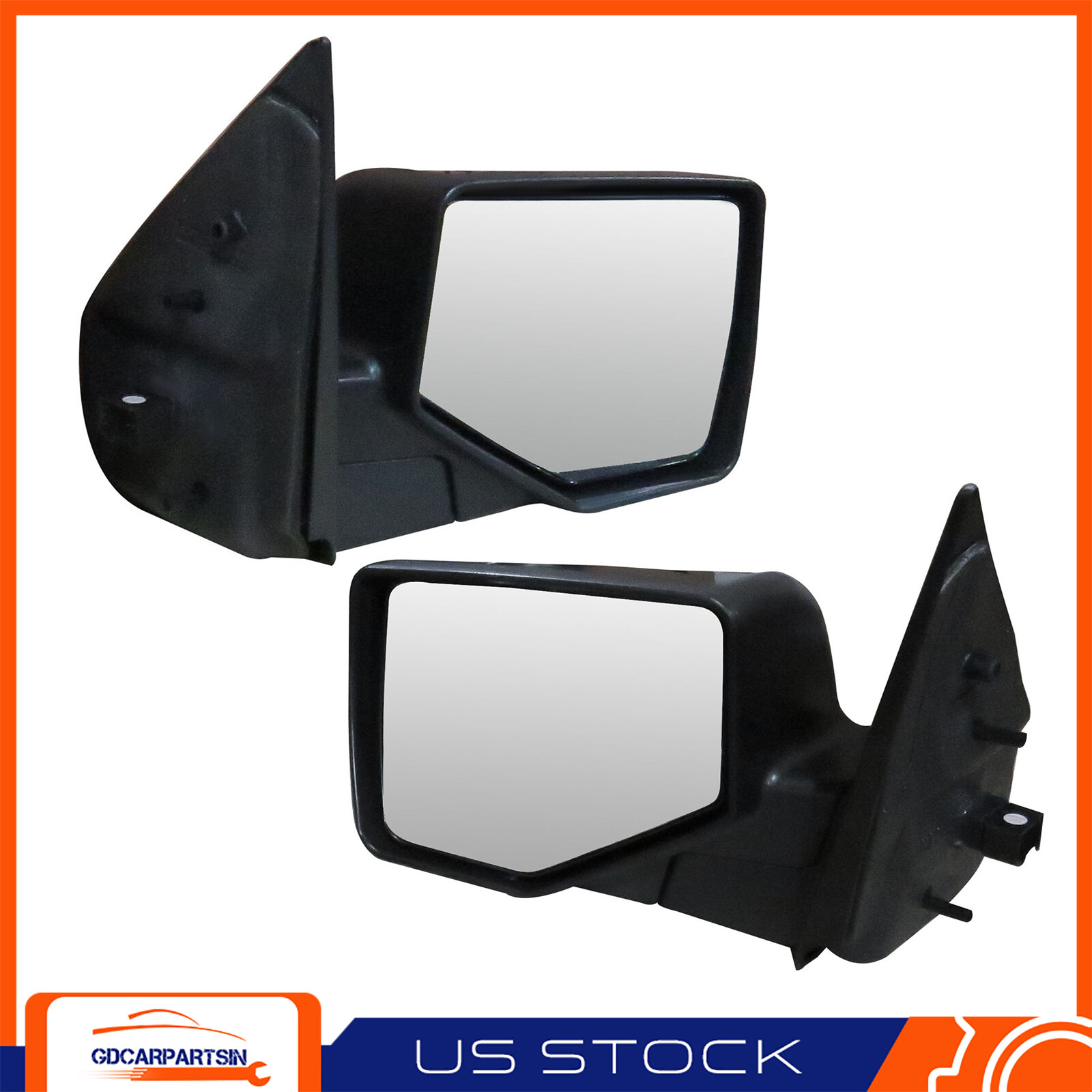 Ford Explorer Sport 06-10 Power Heated Side Mirrors with Puddle Light  