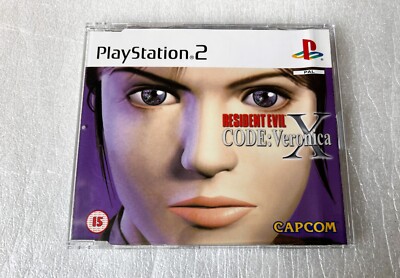 Resident Evil Code Veronica X PS2 PROMO Selten PlayStation 2 Capcom PAL (VOLLSTÄNDIGES SPIEL