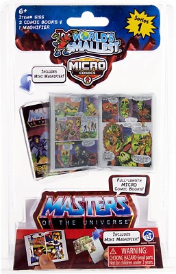 World's Smallest Masters of the Universe Micro Comic Book