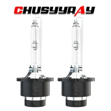 2 Pack D2S 35W 10000K HID Xenon Replacement Low/High Beam Headlights Lamp Bulbs