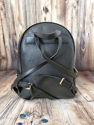 Michael Kors Adina Medium Backpack Pebbled Leather Black Michael Kors Adina Medium Backpack Pebbled Leather Black