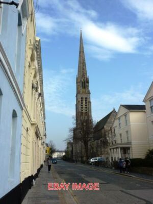 PHOTO  PLYMOUTH CATHEDRAL WYNDHAM STREET EAST PLYMOUTH THE TALL ELEGANT SPIRE OF