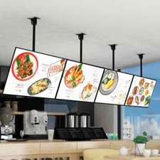 LED Backlit Light Box Display Poster Light Frame Restaurant Shop Menu Sign Board