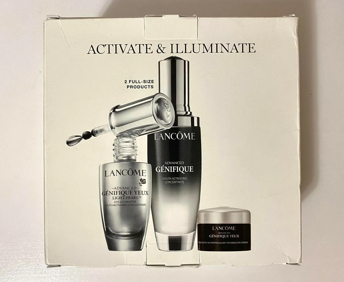 NEW, BOXED Lancome Advanced Genifique Youth Activating Concentrate Set of 3