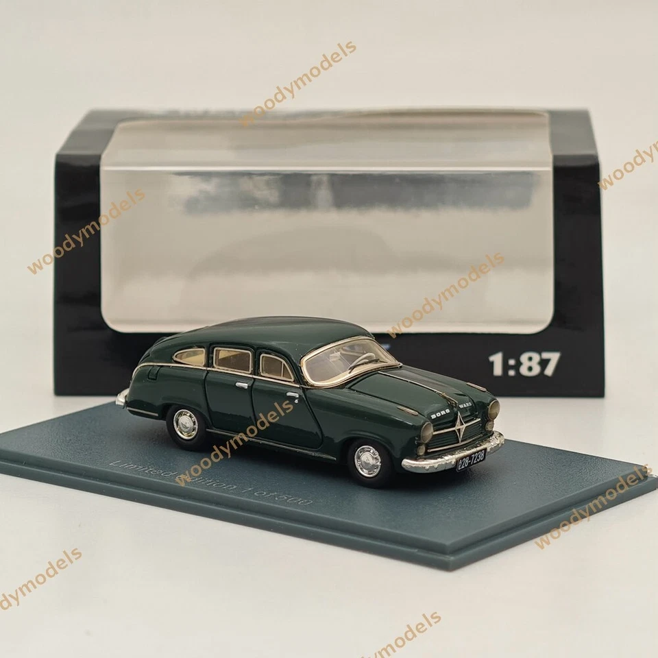 NEO SCALE MODELS 1/87 Borgward Hansa 2400 Green Resin Car Limited Collection - Image 2 of 4