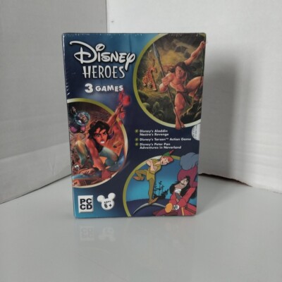 Disney Heroes 3 Spiele Konvolut Neu Sealed PC Aladin Peter Pan