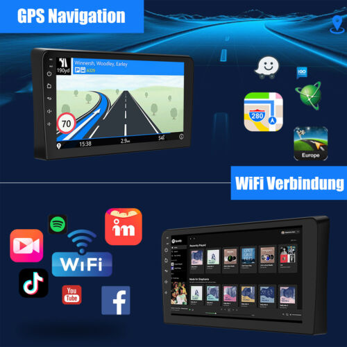 Für AUDI A3 8P 2003-2012 Android 13 Autoradio GPS Navi WIFI 1+32GB Carpaly + KAM - Bild 10 von 15