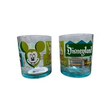 Disneyland Shag Dapper Dan Rocks Short Drinking Glass