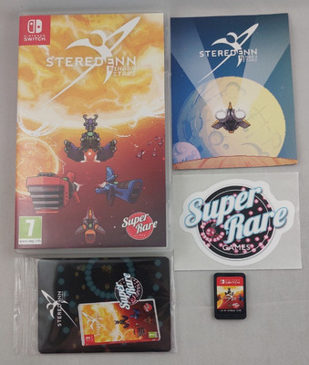 Steredenn: Binary Stars - Super Rare Games #9 (Nintendo Switch, 2019) With Card