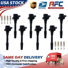 Ignition Coils & AFC Spark Plugs Kit For Ford F150 Truck 2018-2021 5.0L V8 NEW 