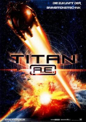 Plakat ''TITAN A.E.'' EA 2000 Don Bluth, Gary Goldman