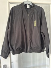 Disney Exclusive Hocus Pocus Bomber Jacket Xl Black Flame Candle Rare Vgc