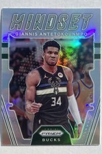 Giannis Antetokounmpo 2021 Panini Prizm Mindset Silver Prizm #8