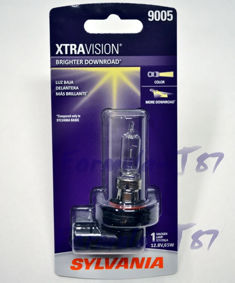Sylvania Xtra Vision 9005 HB3 65W Una Bombilla Cabeza Luz Luz Luz Alta Ajuste de Repuesto Foto 2 de 4