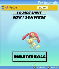 Pokemon Strahlender Diamant/Leuchtende Perle Shiny [Square Shiny Vesprit]