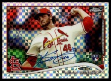 2014 Topps Chrome X-Fractor Kevin Siegrist RC Auto St. Louis Cardinals #81