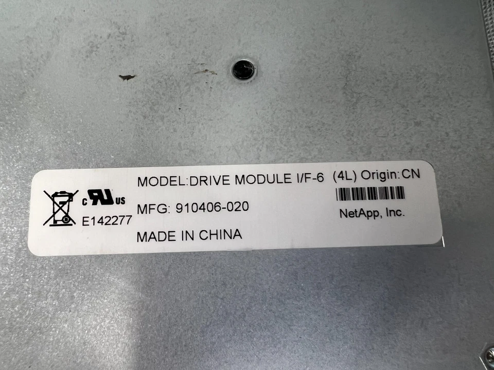 Netapp EF-X561202A-R6, Drive Module I/F-6,4-Port 16GB FC, 910406-020 - Image 4 of 4