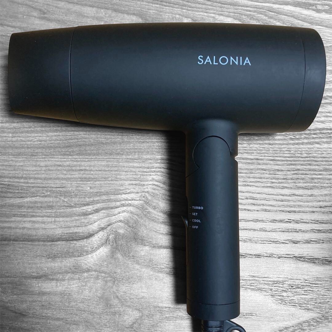 SALONIA SL-013 Speedy Ion Hair Dryer High Airflow, Quick Drying