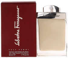 Pour Homme By Salvatore Ferragamo For Men After Shave Emulsion Splash 1.7oz New