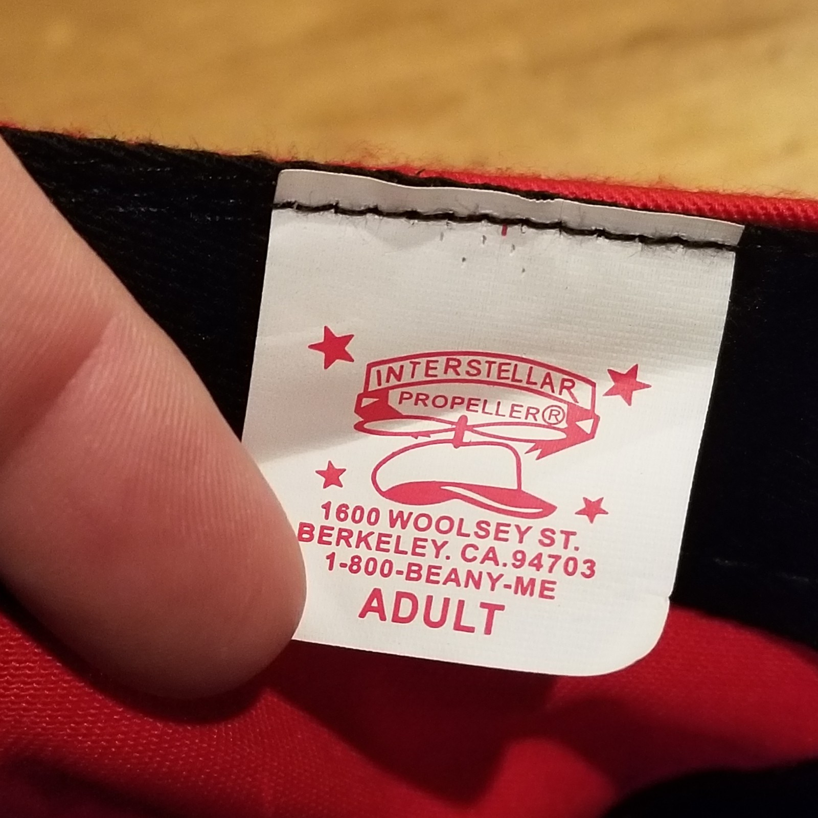 Interstellar Propeller Hat Snapback Multicolor No… - image 8