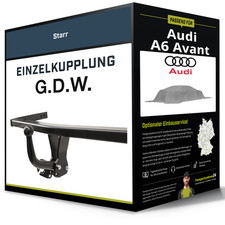 Starre Anhängerkupplung für AUDI A6 Avant 05.2025-jetzt Typ C9 / FN5 G.D.W. NEU