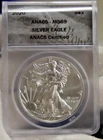 2020 US Silver Eagle $1 ANACS MS69