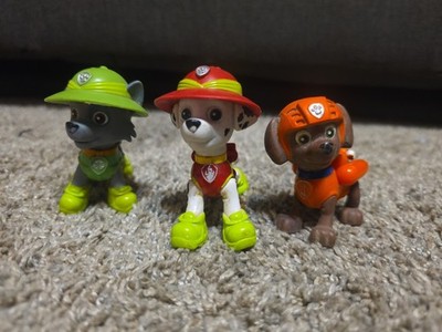 Paw Patrol Zuma And Rocky Pup Pup Go Lot Of 3