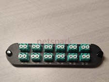 for Corning CCH-CP24-A9 Fiber Optic Adapter Panel,12 ports 24 LC/UPC OM3 Duplex