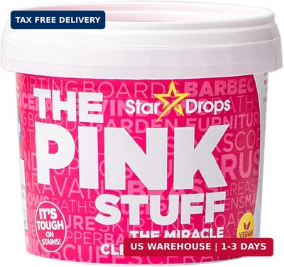 Stardrops The Pink Stuff Cleaning Paste 500g, Multi Purpose Cleaner for Kitchen,
