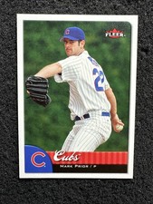 MARK PRIOR #275 2007 Fleer Baseball QTY Chicago Cubs