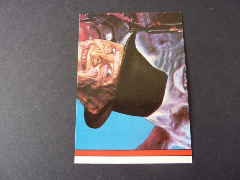 Topps Fright Flicks Card - Predator - Sticker Number 8 - MINT! From 1988 - Image 2 of 4