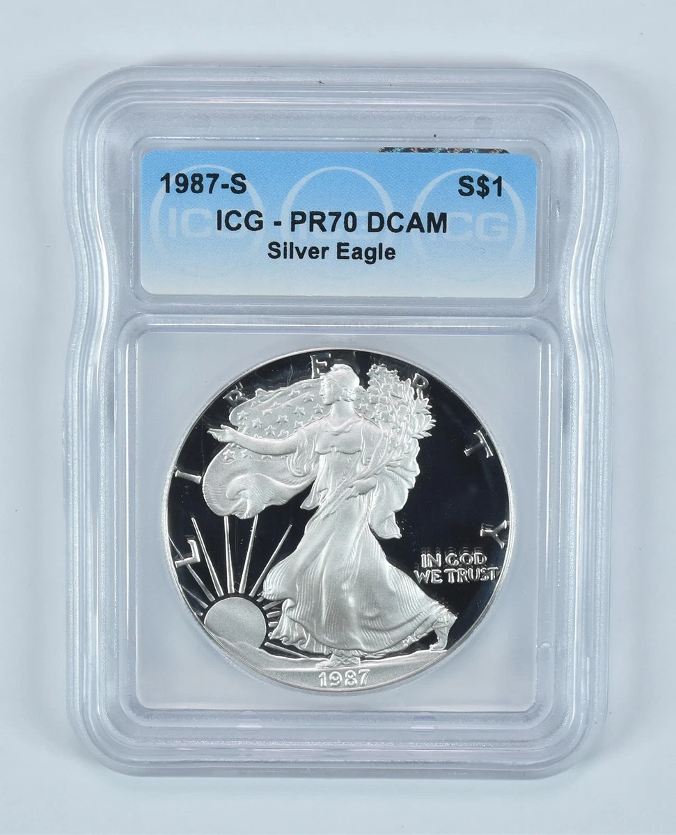 ICG Certified PR 70 Silver Bullion Coins for sale | eBay