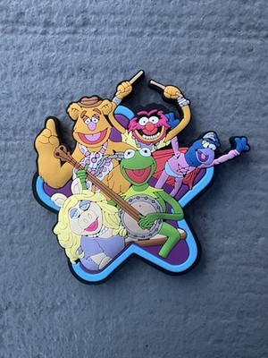 Disney  2026 Muppets Kermit, Fozzie, Gonzo & Piggy Magnet rock n roller coaster 