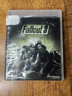 Fallout 3 / PlayStation 3 PS3 / W/Manual Tested