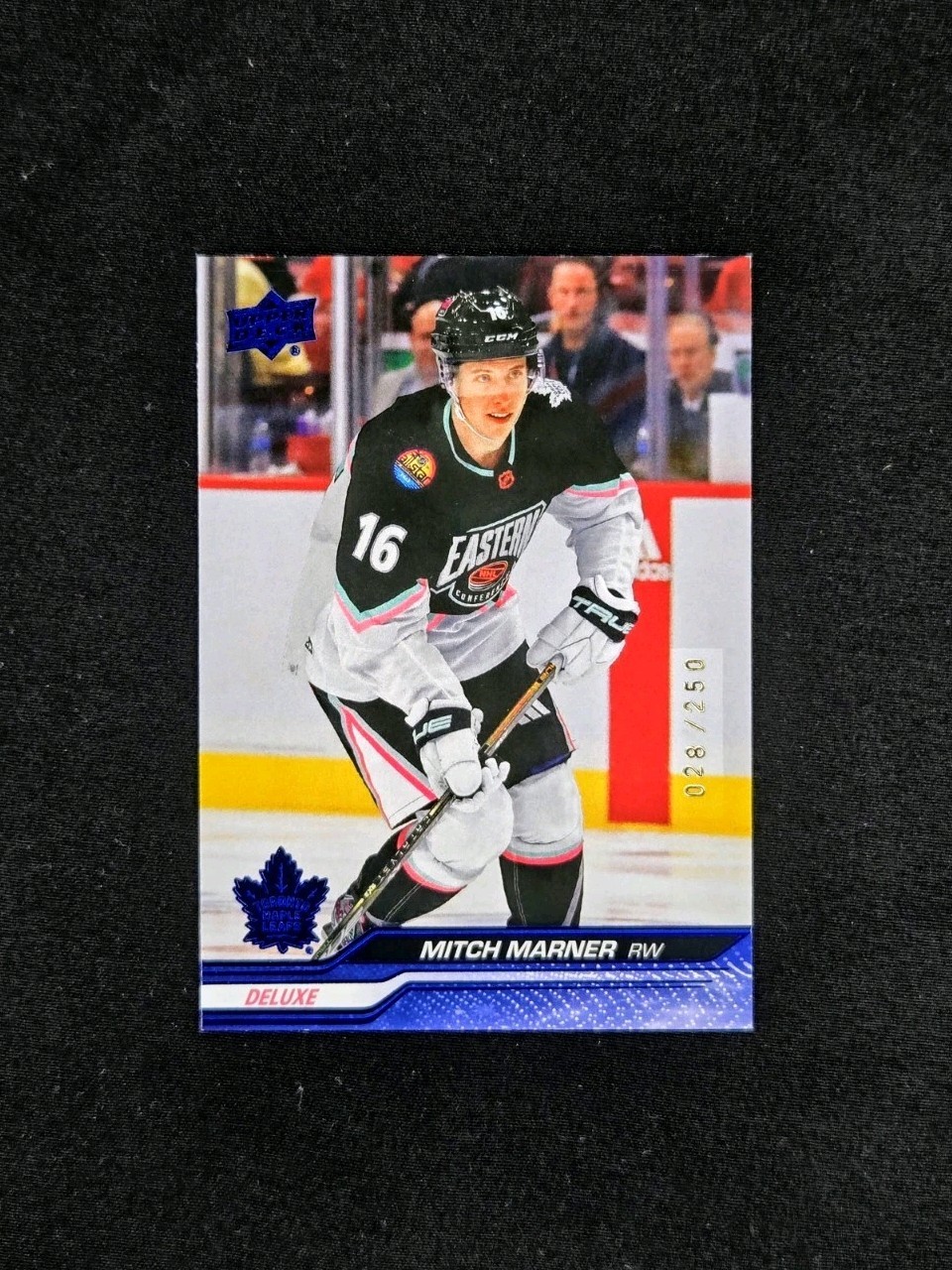 2023-24 Upper Deck Extended Series #658 Mitch Marner Deluxe 28/250 All-Star