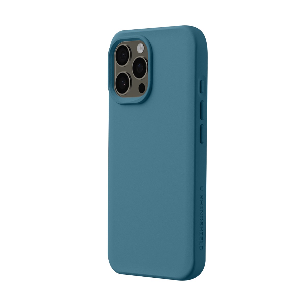 Coque iPhone 16 Pro antichoc et compatible charge sans fil SolidX noire en silicone