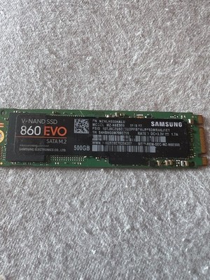 Samsung 860 EVO 500GB M.2 SATA SSD   MZ-N6E500