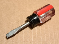 STUBBY SHORT FLAT HEAD SCREW DRIVER    3/16  ...
