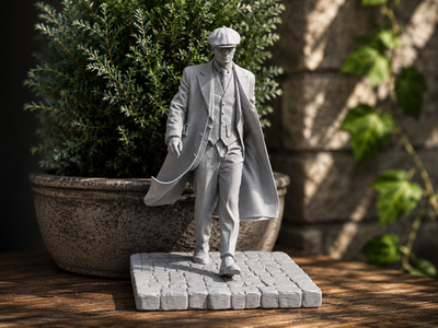 Thomas ''Tommy'' Shelby inspirierte Figur - Peaky Blinders Style | Mehrfarbig OVP