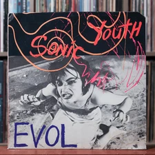 Sonic Youth - Evol - OG W/ LYRIC INSERT 1986 SST Records