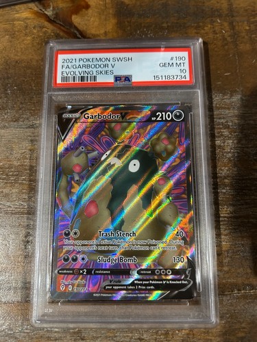 Garbodor V graded PSA 10 for sale on eBay