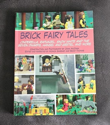 Lego Book Brick Fairy Tales Paperback Rapunzel, Snow White, Hansel and Gretel...