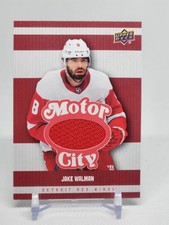 2025-26 UD Detroit Red Wings Centennial Jake Walman Motor City Jersey 1:60 Pack
