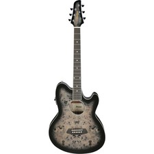 Ibanez TCY10PA-BKB Transparent Brown Black Burst - Westerngitarre