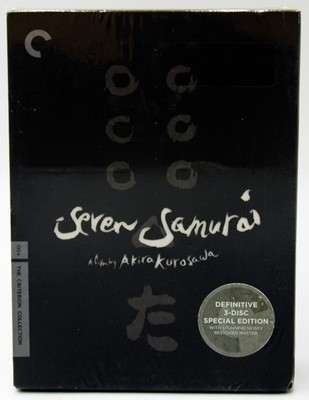 ''Seven Samurai'' - 1954 / 2006  -  Criterion Collection  -  3x DVD   NEW / SEALED