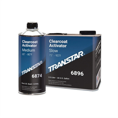 Transtar 6876 Medium Lightning Clear Coat Activator 6800 Series 2.5L Fast Cure