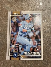 2026 Topps Series 1 - Jac Caglianone (RC) #138 Royals