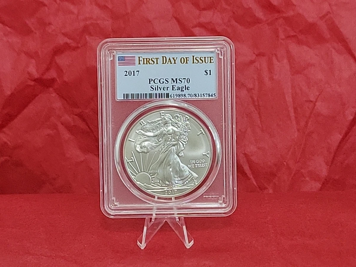 American Eagle MS 70 Graded 2017 Silver Bullion Coins for sale | eBay