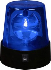 3inch Rotating Red Flashing Beacon Party Lamp DJ Strobe Light Disco Ball Light,