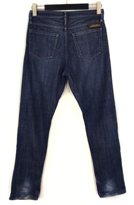 Vintage Slim Burberry Brit Swaine Jeans Navy Blue Denim Indigo